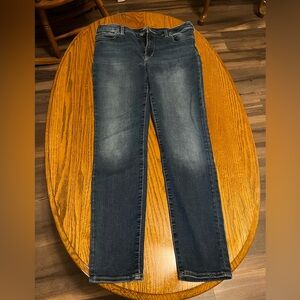 Women’s Silver brand jeans.